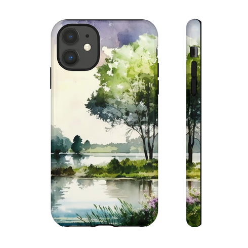Summer Day by the Lake - Impact Resistant Phone Case
